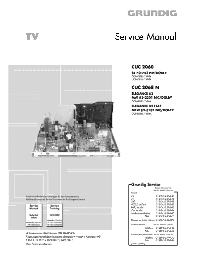 CUC-2060 & 2068N