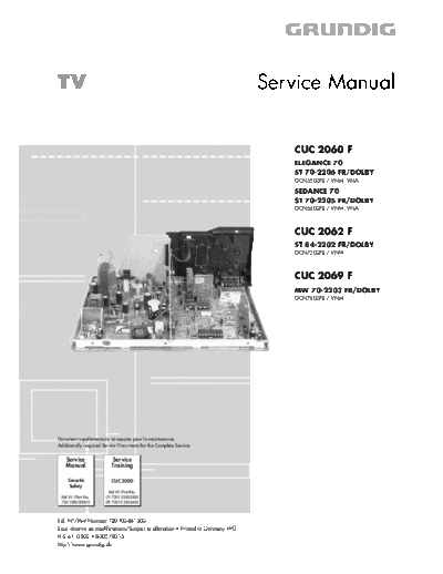 CUC-2060F & 2062F & 2069F