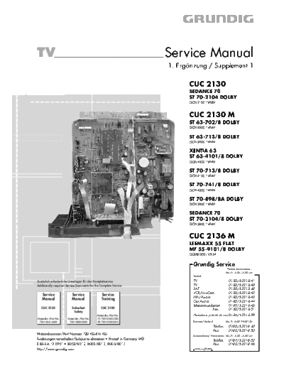 CUC-2130 & 2130M & 2036M