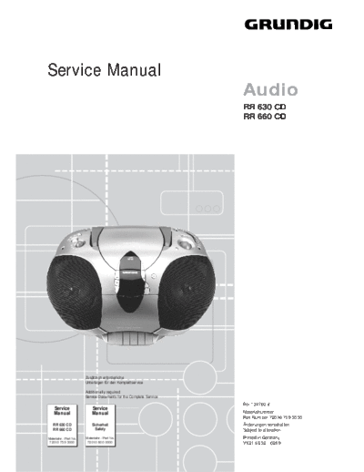 RR-630CD & 660CD