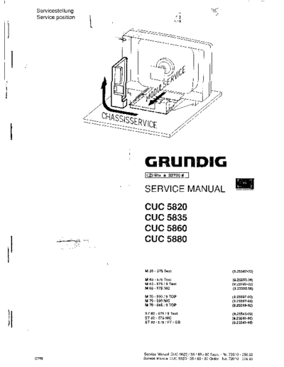 CUC-5820 & 5835 & 5860 & 5880