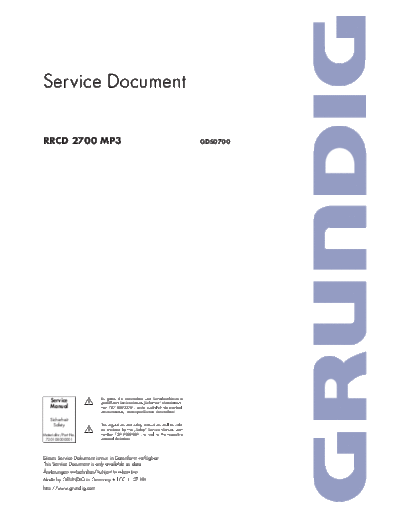 RRCD-2700MP3