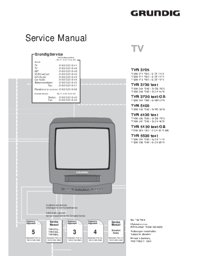 TVR-3705FR & 3730FR & 5130FR & 5530FR Ver 2