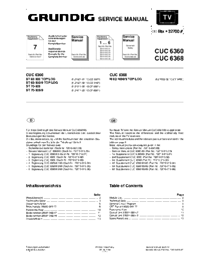 CUC-6360 & 6368