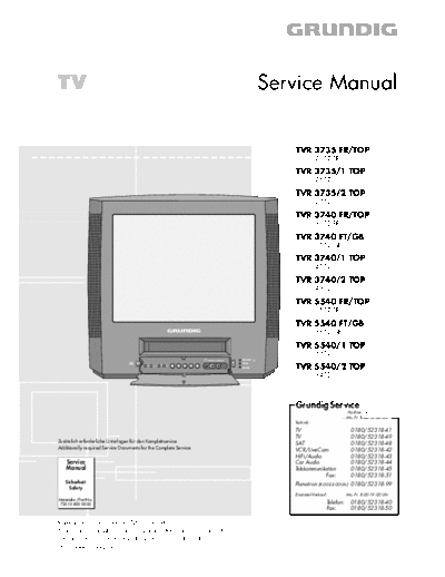 TVR-3735 & 3740 & 5540