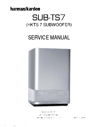SUB-TS7 Rev 1