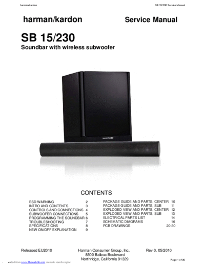 SB-15 & 230 Rev 0