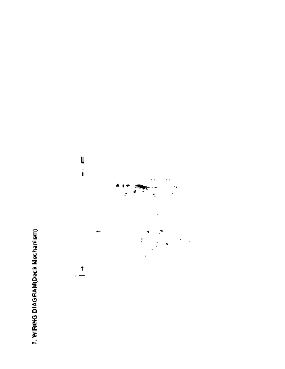 wire diagram (deck mechanism)