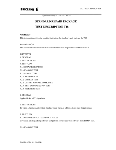 Test Description