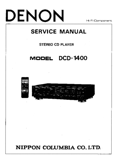 Схема DCD-1400