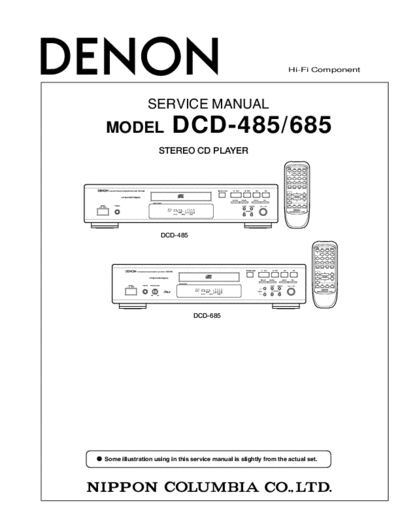 Схема DCD-485 & 685