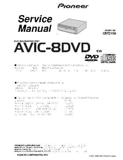 Pioneer AVIC-8DVD