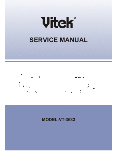 VT-3633 (CRE3091-OIRT) SERVICE-MANUAL