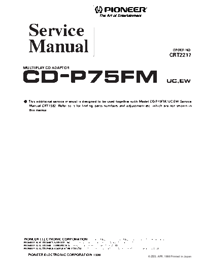 CD-P75FM