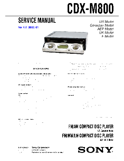 CDX-M800