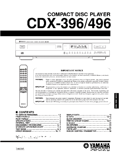 CDX-396 & 496
