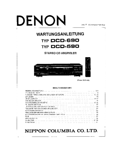 Схема DCD-690 & 590