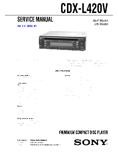 CDX-L420V
