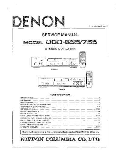 Схема DCD-655 & 755