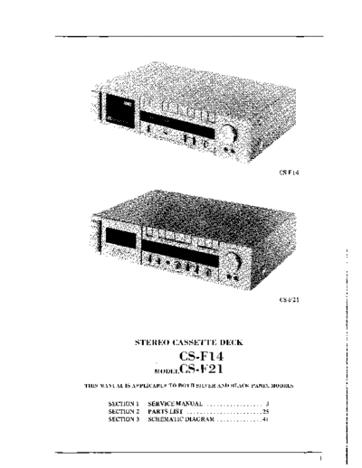 CS-F14 & 21