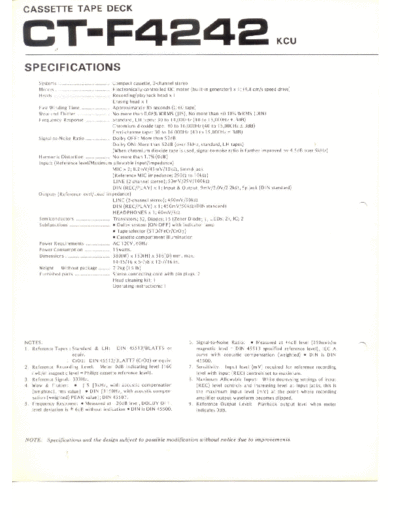 CT-F4242