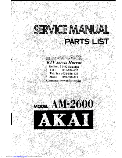 AM-2600 Ver 1
