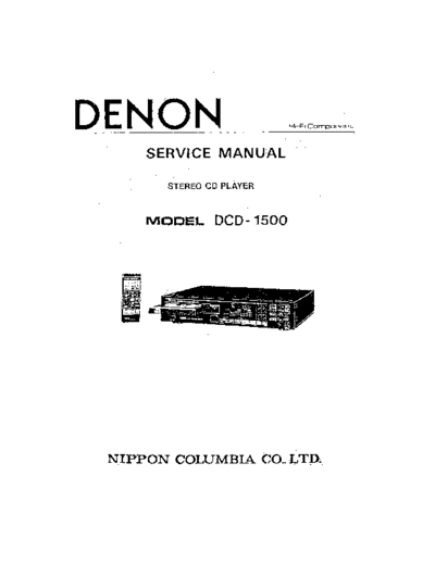 Схема DCD-1500