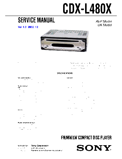 CDX-L480X
