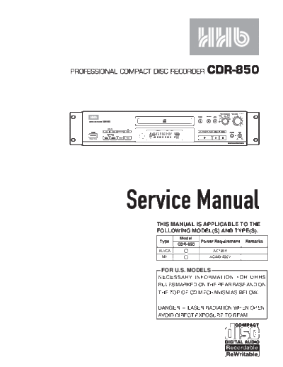 CDR-850