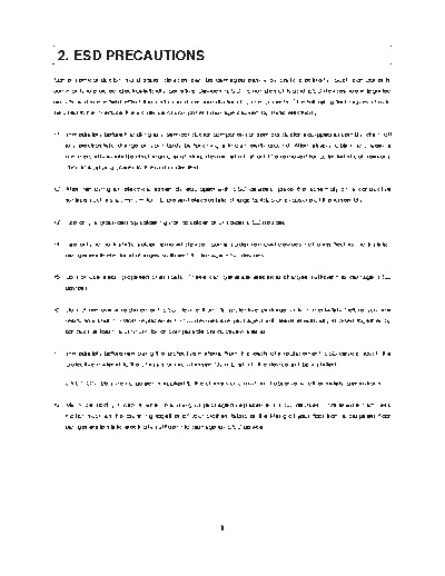 esd precautions