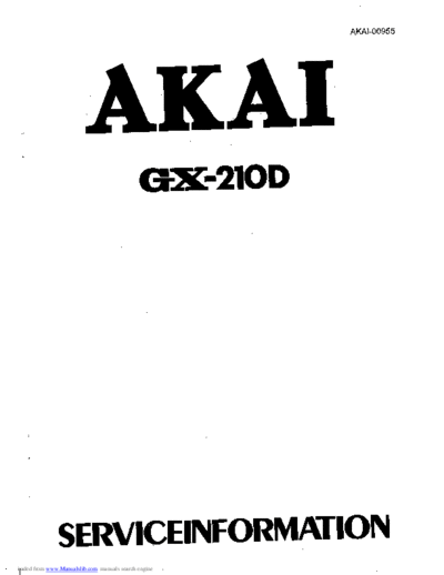 GX-210D