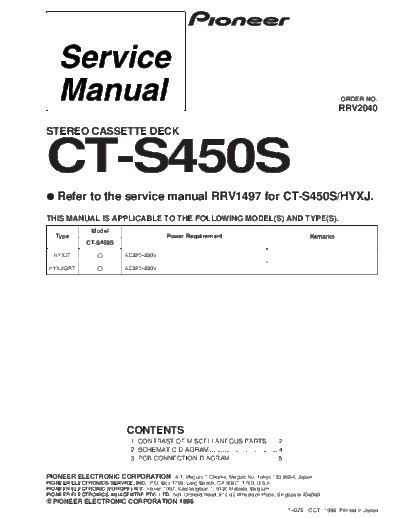 CT-S450S