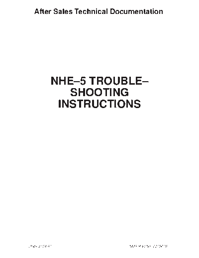 trouble