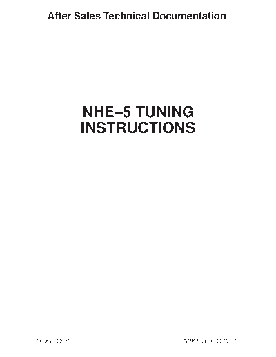 tuning