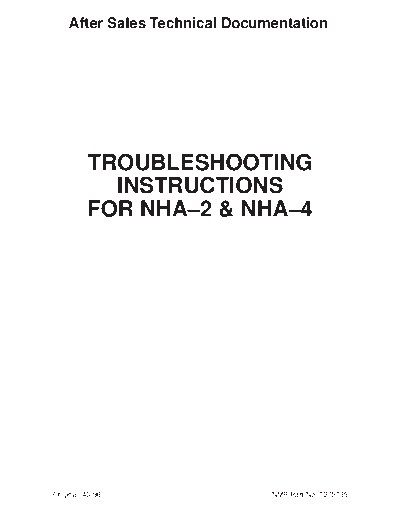 trouble