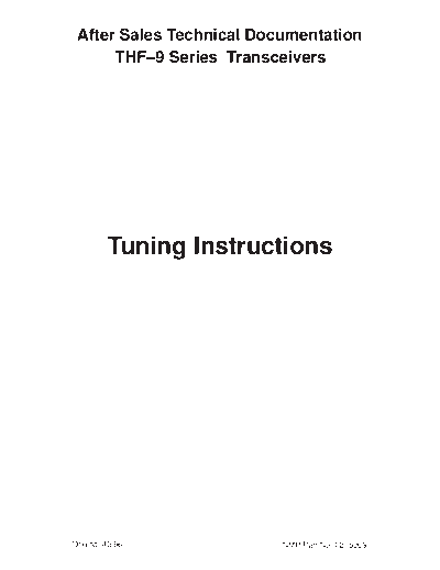 tuning