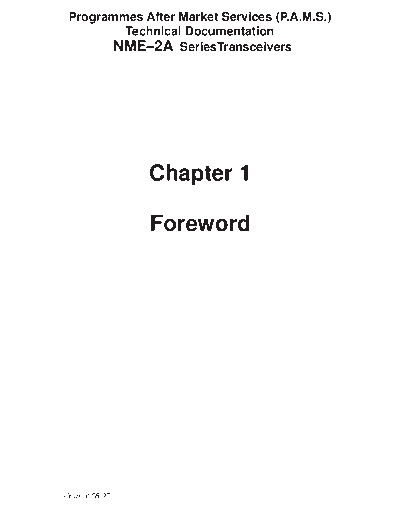 foreward