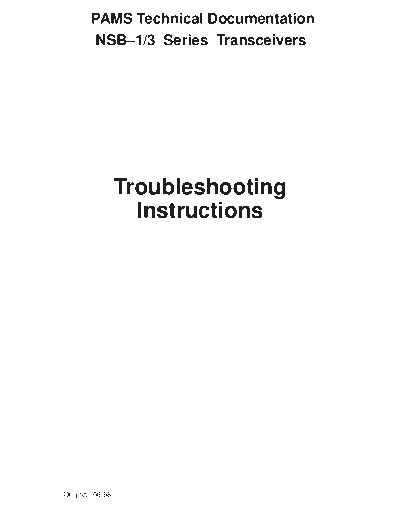 troubl