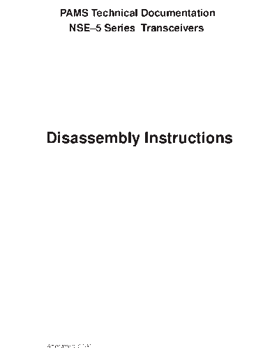 disassy