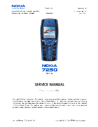 Nokia_7250_NHL-4J_Service_manual_level_2
