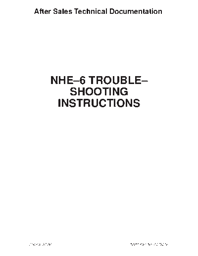trouble