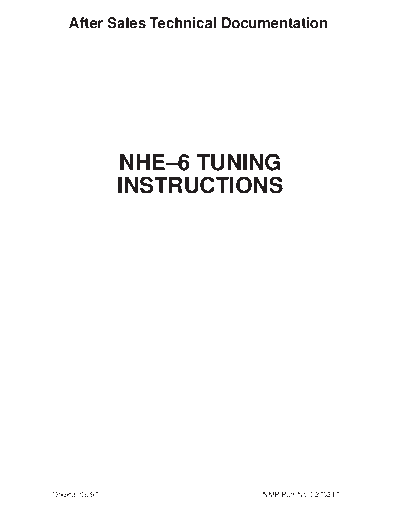tuning