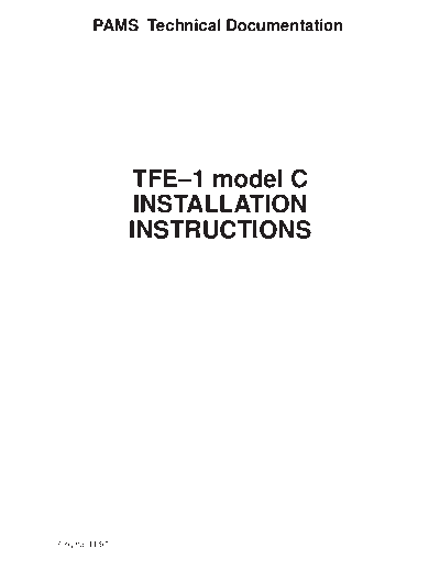 Install