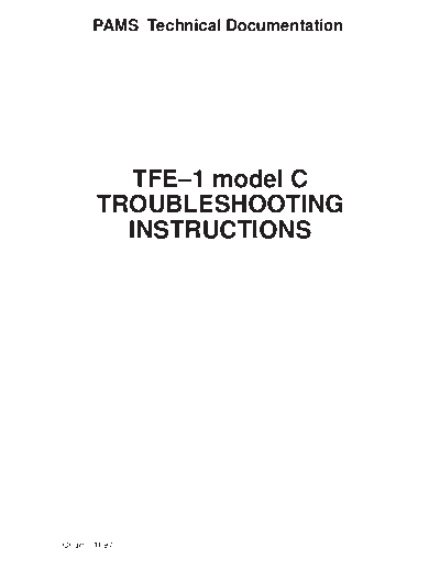Trouble