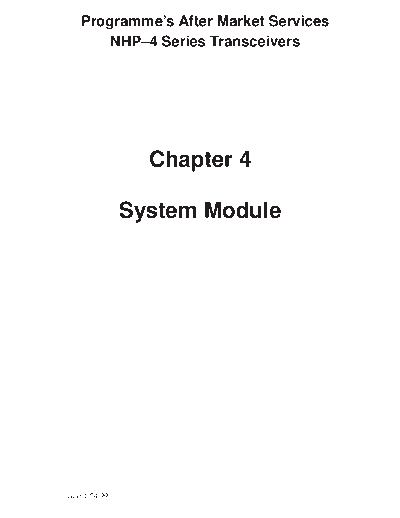 sysmod