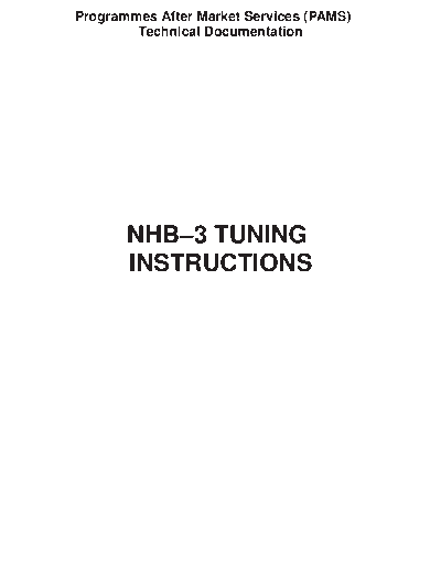 Tuning