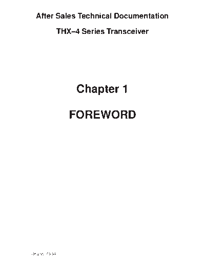 foreward