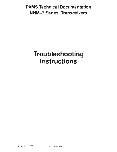 trouble