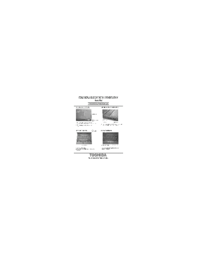 SATELLITE 2060 CDS AND 2100 SERIES