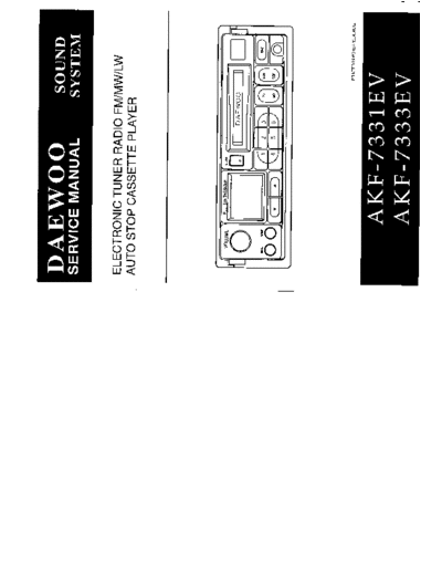 AKF-7331EV & 7333EV